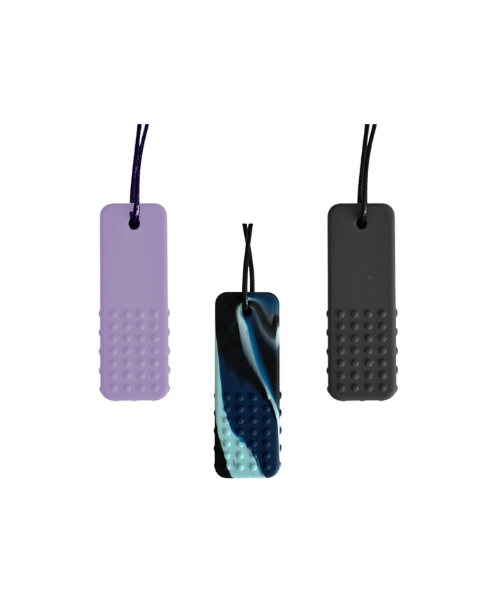 Sensory Chew Pendant - Block