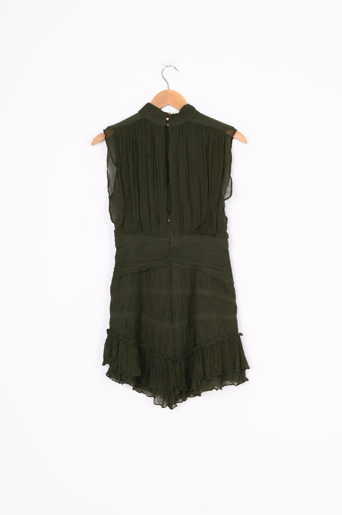 Shona Joy Womens Green Dress Size 10