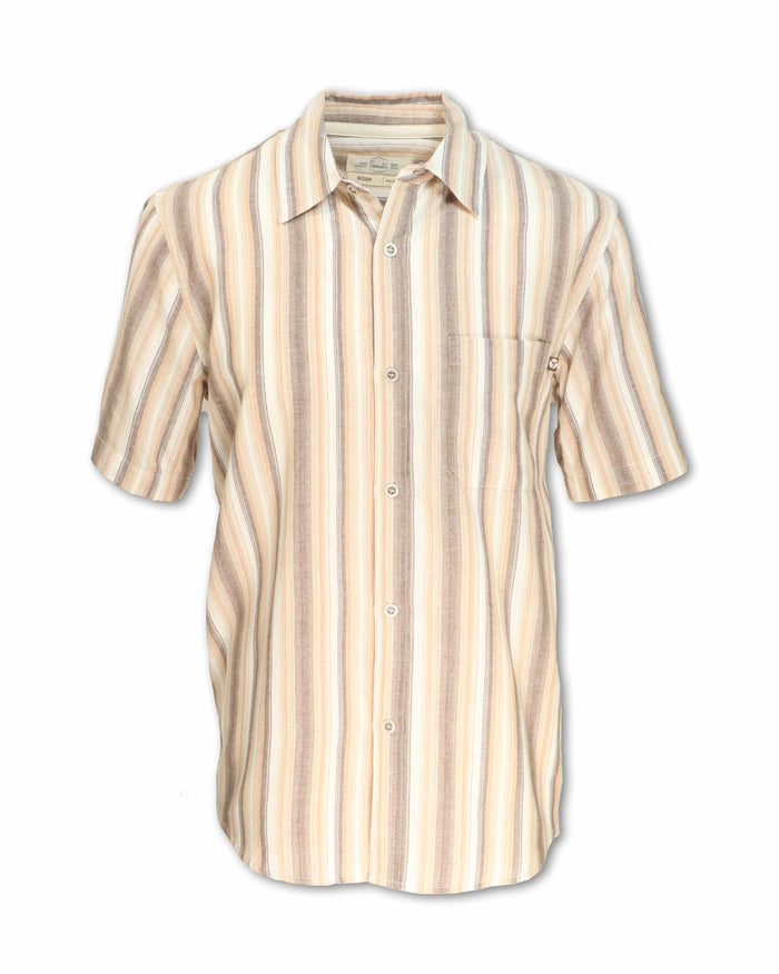 SHORT SLEEEVED STRIPED SHIRT