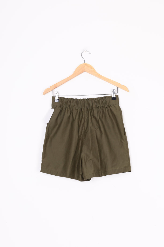 Silk Laundry Womens Green Shorts Size XS