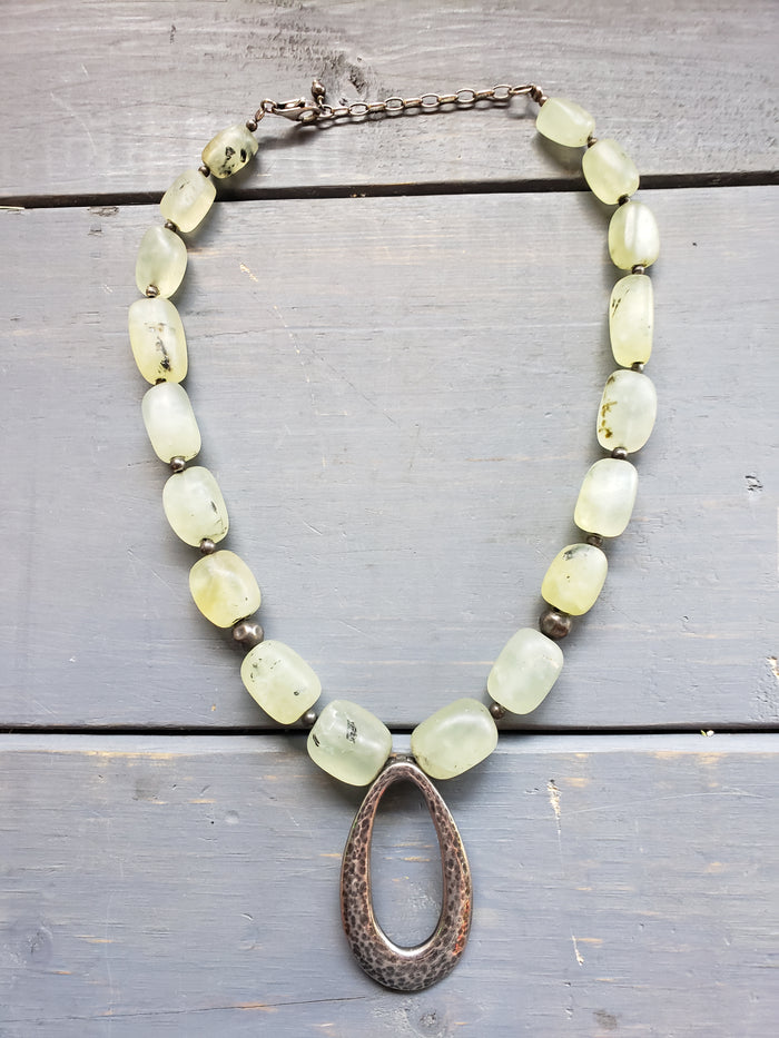 SILPADA Green Rutilated Quartz necklace