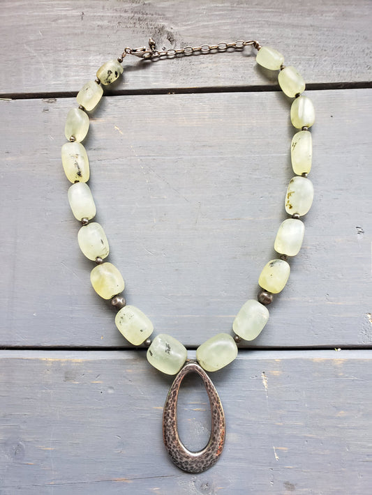 SILPADA Green Rutilated Quartz necklace