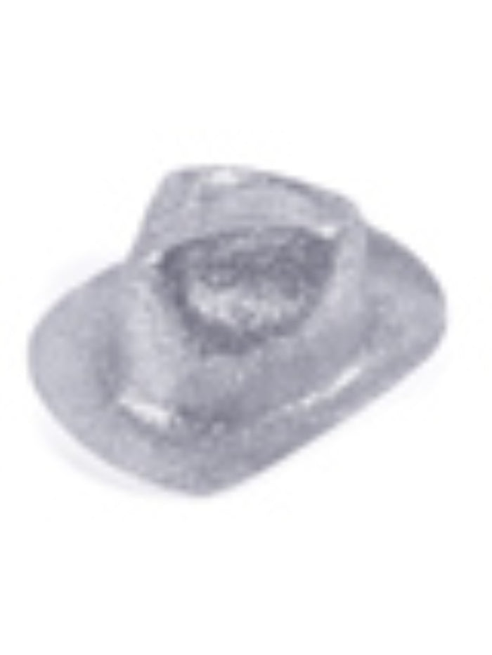 Silver Glitter Trilby