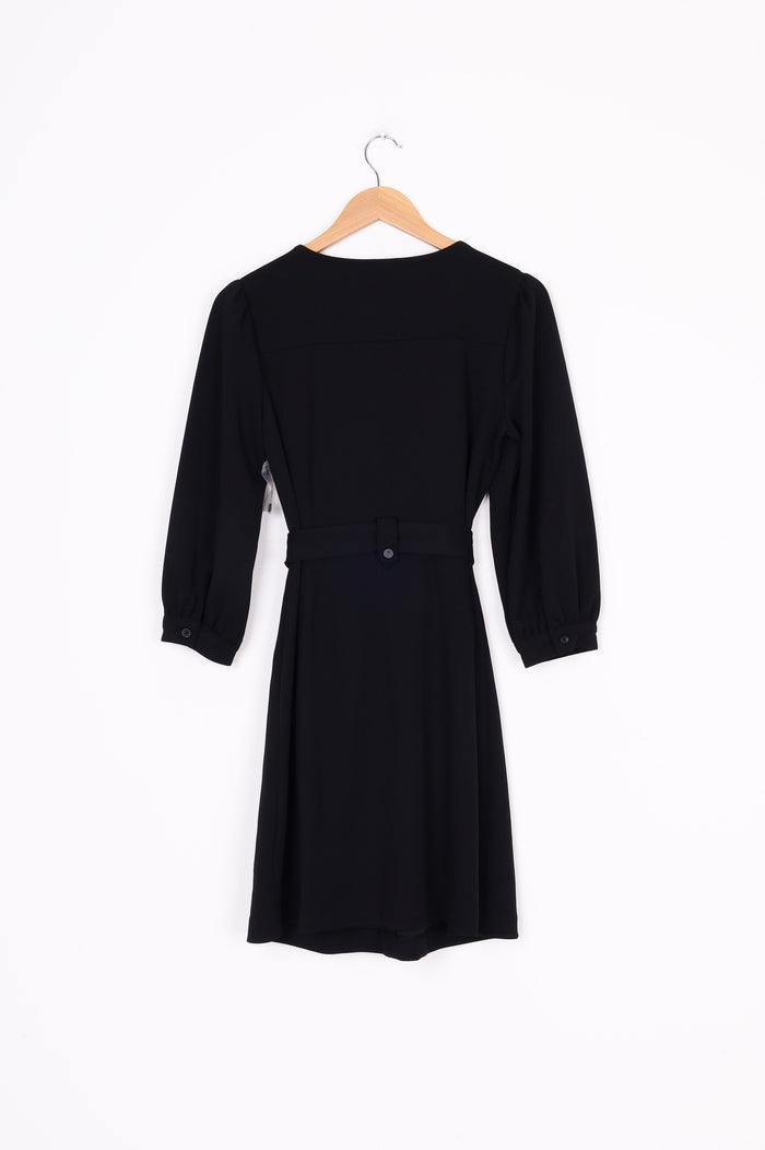 Simply Vera by Vera Wang Womens Black Dress Size S