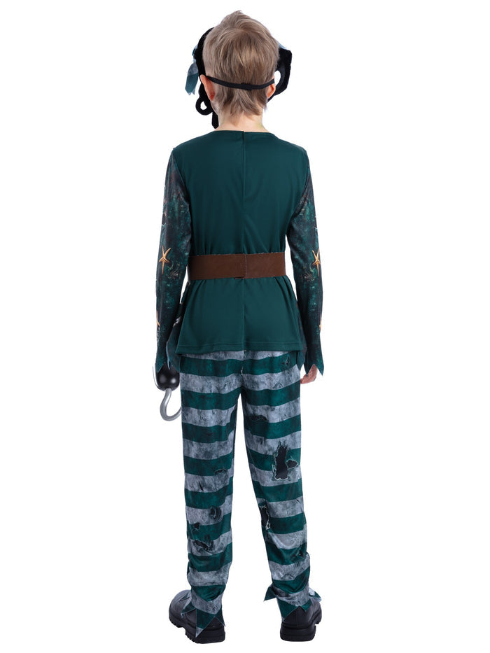 Skeleton Pirate Kids Deck Hand Costume