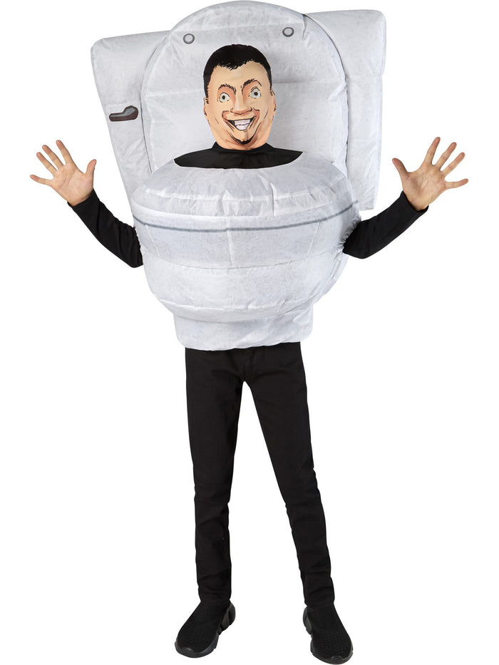 Skibidi Toilet Inflatable Kids Costume