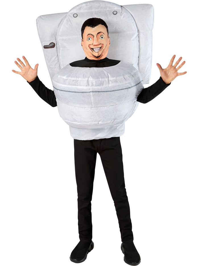 Skibidi Toilet Inflatable Kids Costume