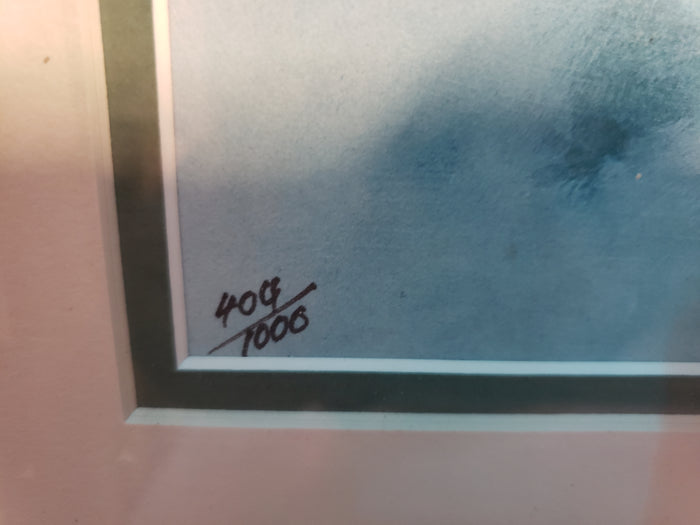 "Sky Chief" Framed art of plane