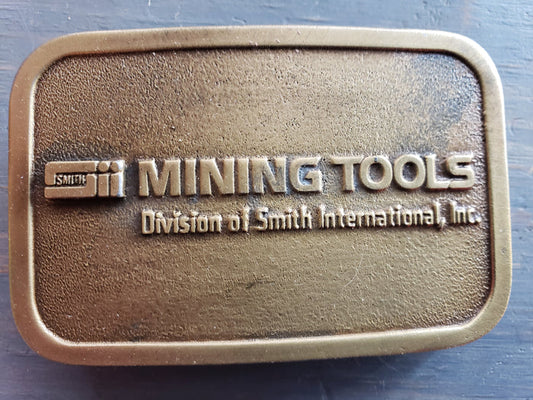 Smith Mining Tools belt buckle