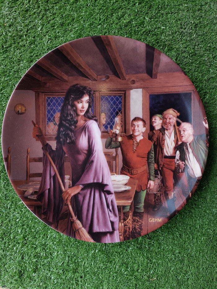 Snow White collectible plate by Charles Gehm (1986)
