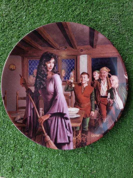 Snow White collectible plate by Charles Gehm (1986)
