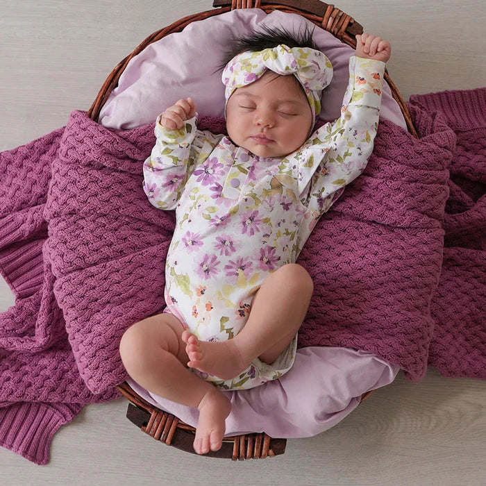 Snuggle Hunny Organic Long Sleeve Bodysuit - Isla