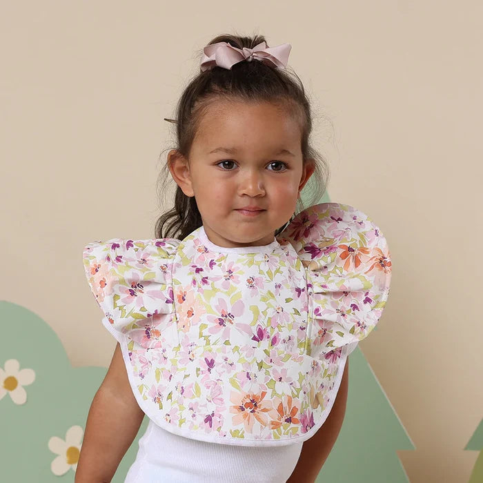 Snuggle Hunny Waterproof Frill Snuggle Bib - Isla