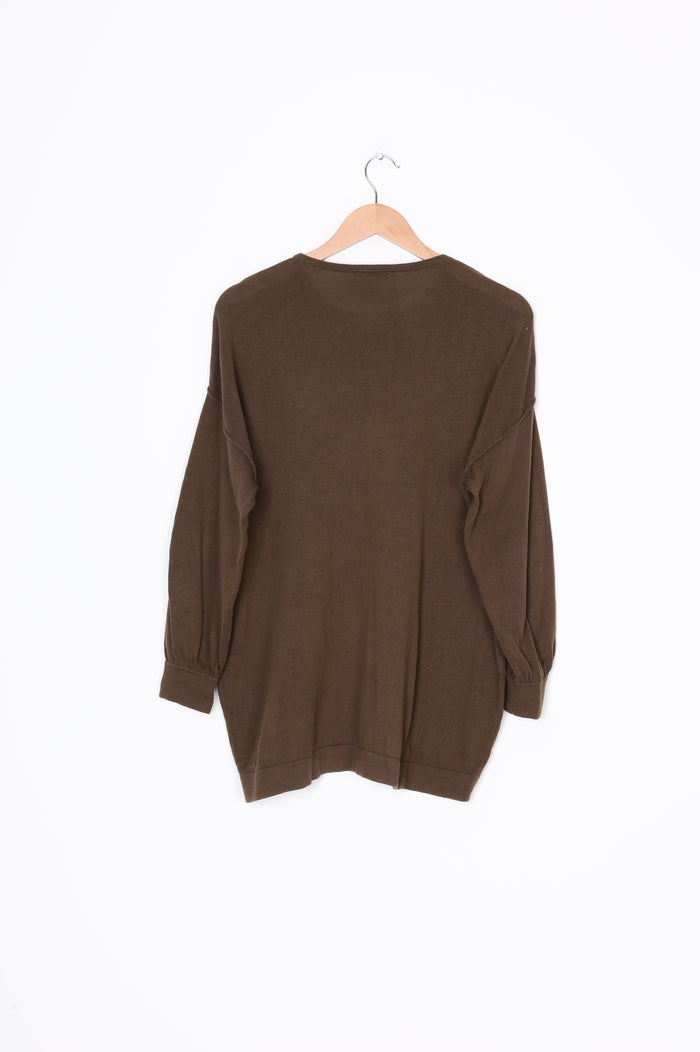 Soeur Womens Green Top Size S