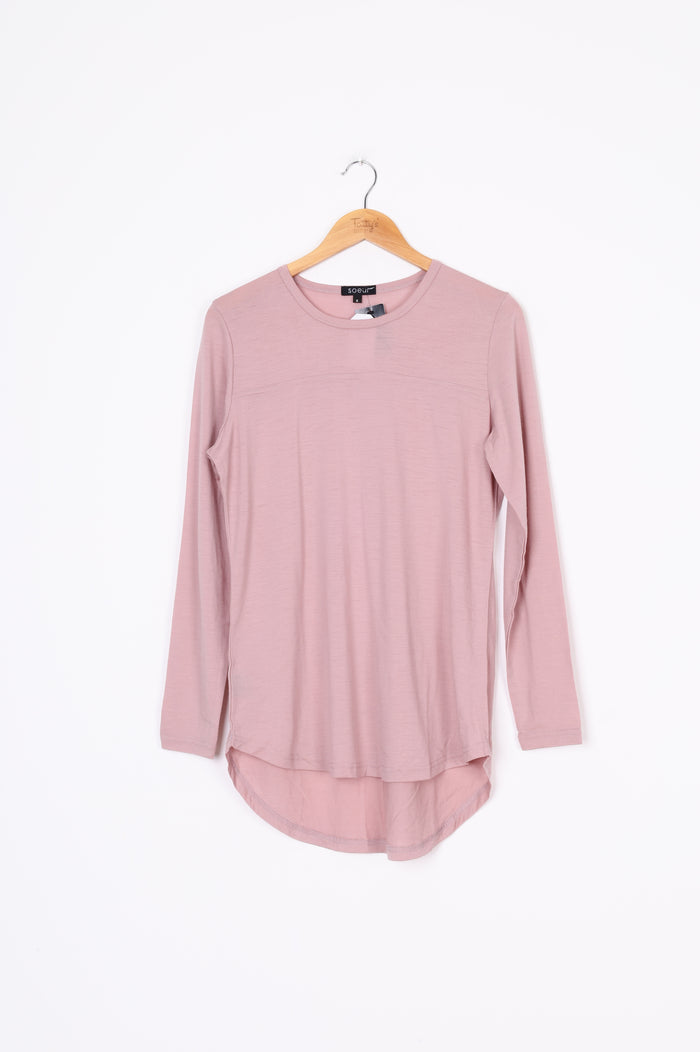 Soeur Womens Pink Top Size S
