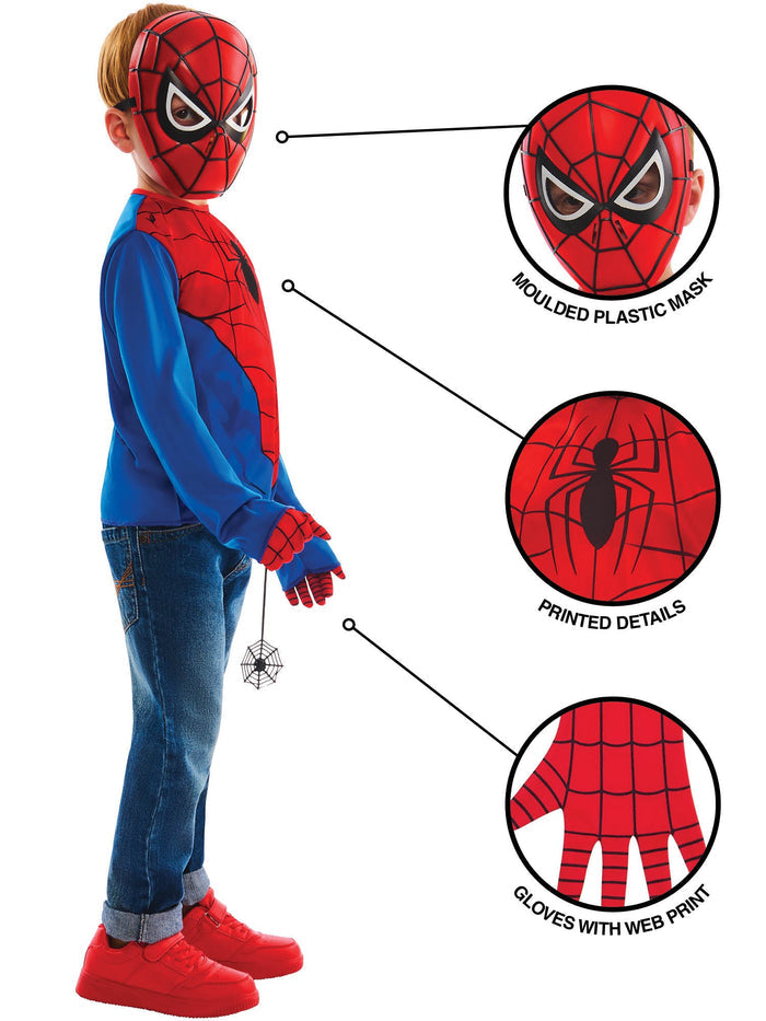 Spider-Man Kids Dress Up Gift Set