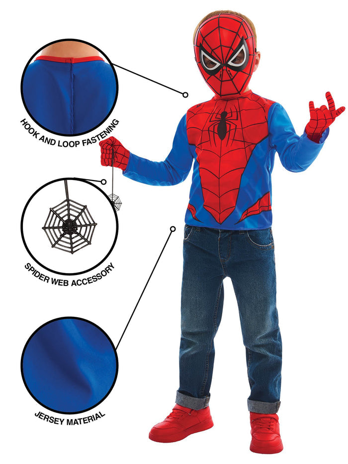 Spider-Man Kids Dress Up Gift Set