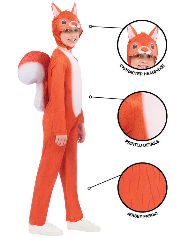Squirrel Kids Costume