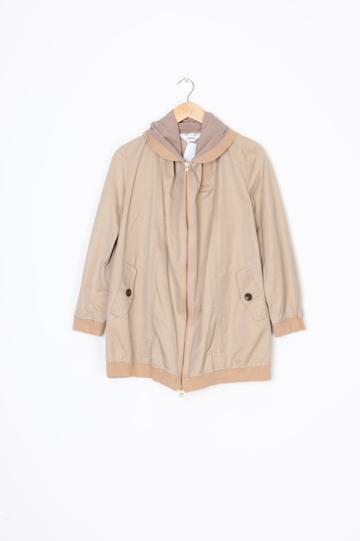 Sric  Womens Beige Jacket Size S