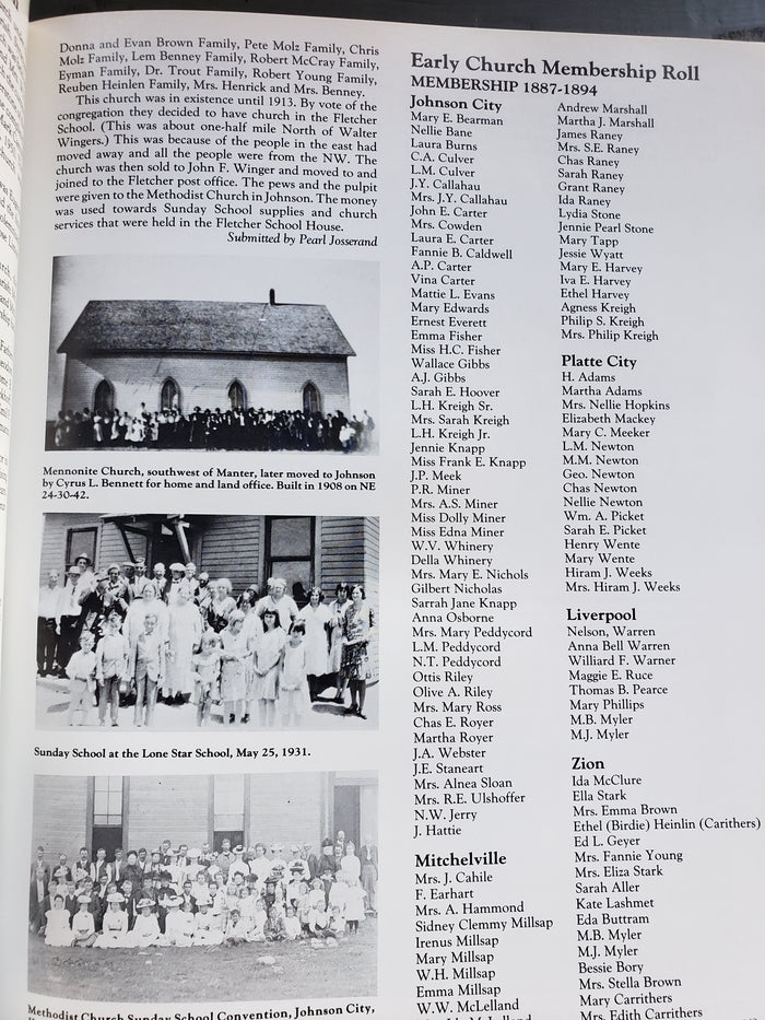Stanton County Kansas 1887-1987 Centennial book