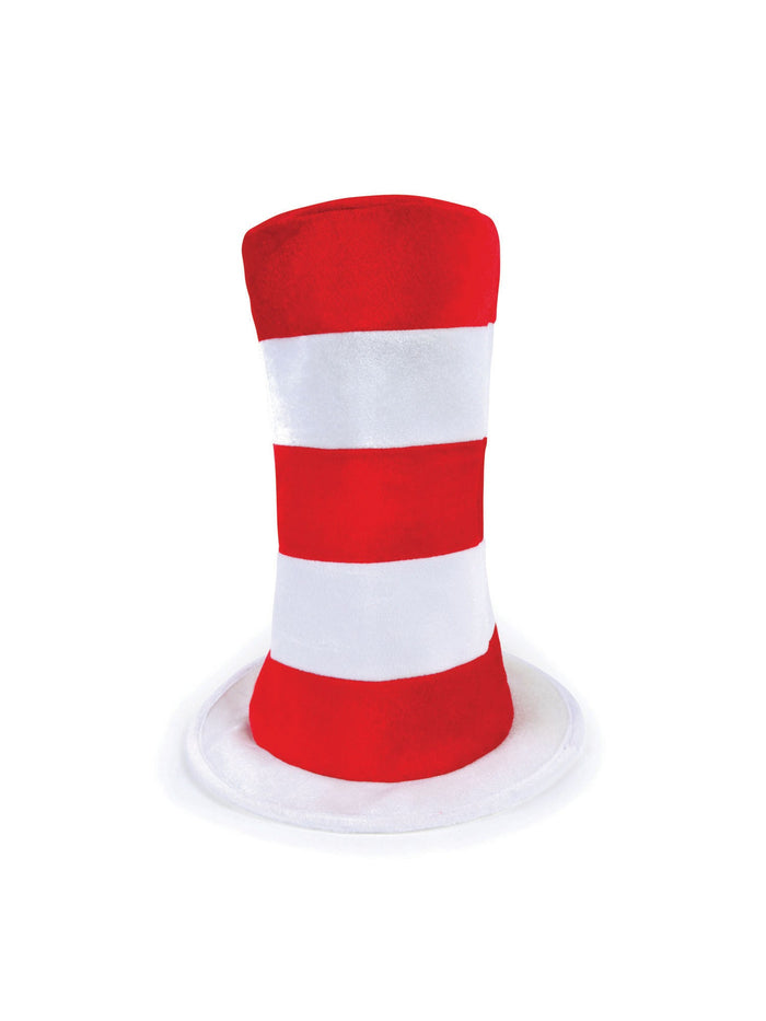 Striped Red & White Top Hat