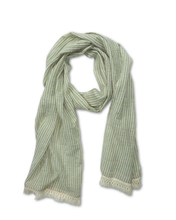 STRIPED SCARF