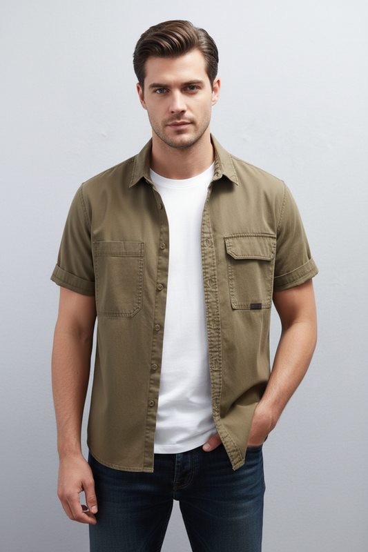 Summertime Manhattan Retro Cotton Polo