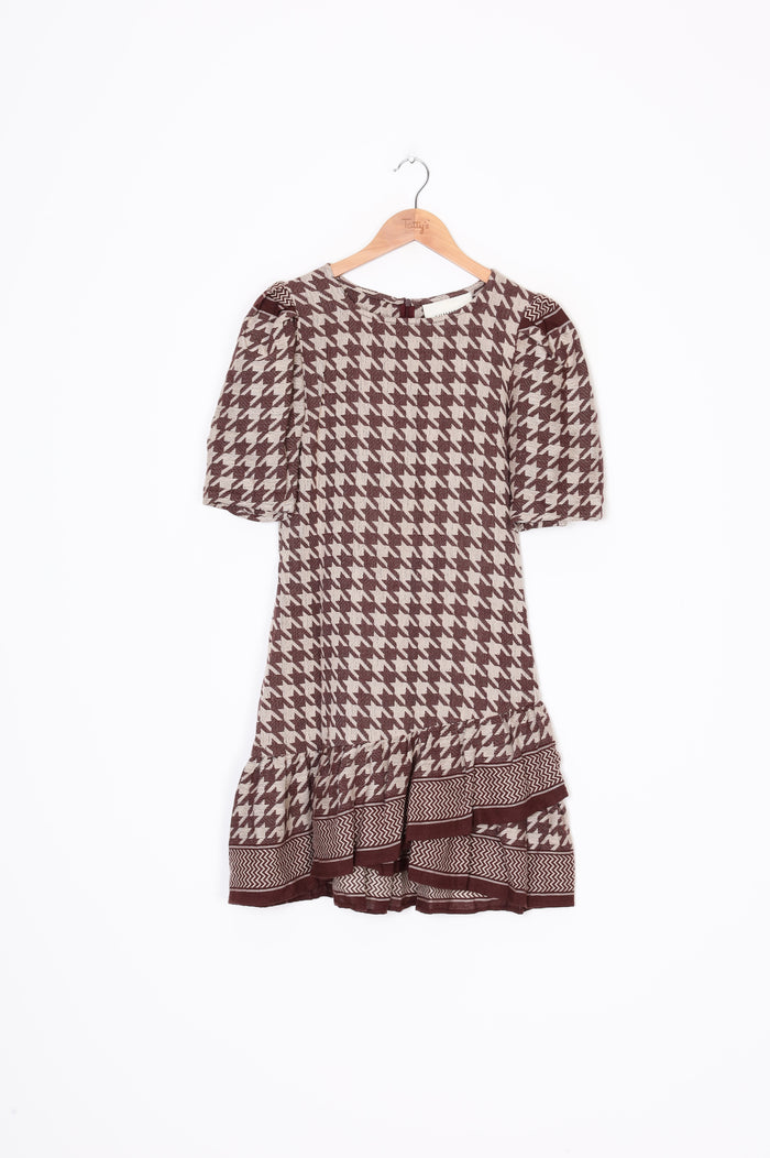 Summery Copenhagen Womens Brown Dress Size S