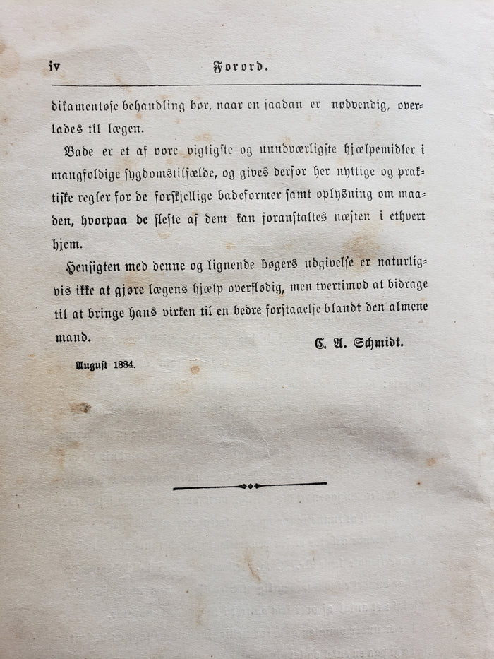 Sundhedshaandbog (1888) Health handbook for Home
