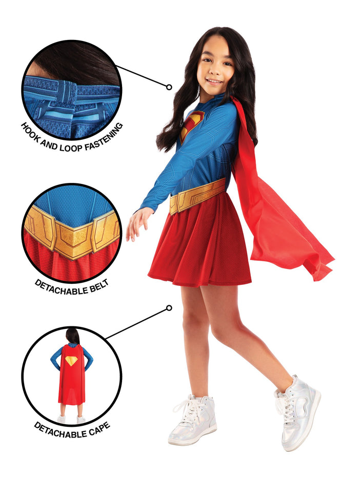 Supergirl Classic Kids Costume
