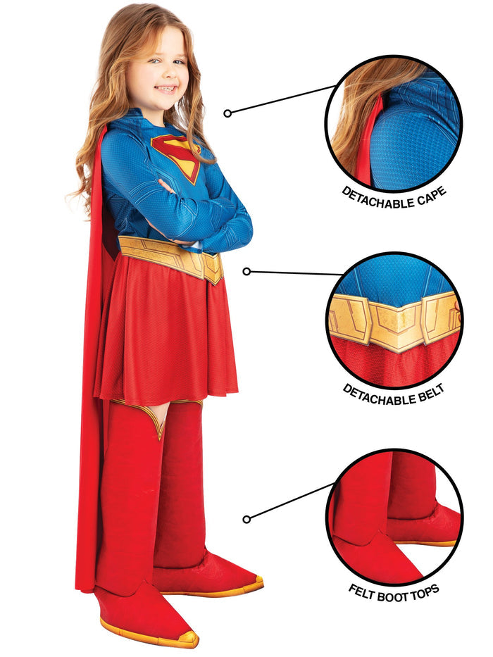 Supergirl Deluxe Kids Costume