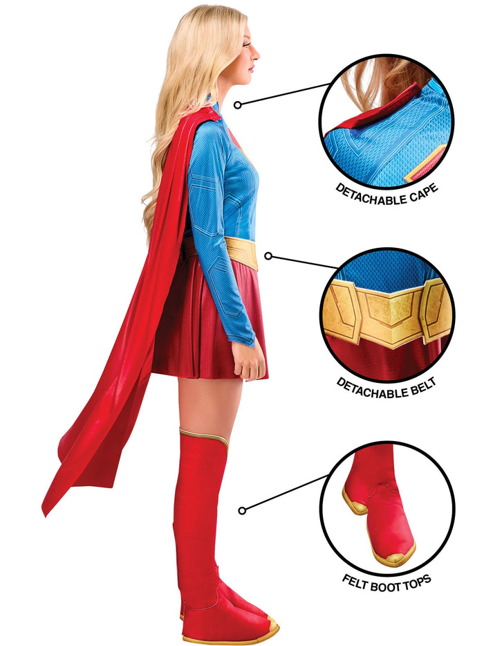 Supergirl Deluxe Womens Costume