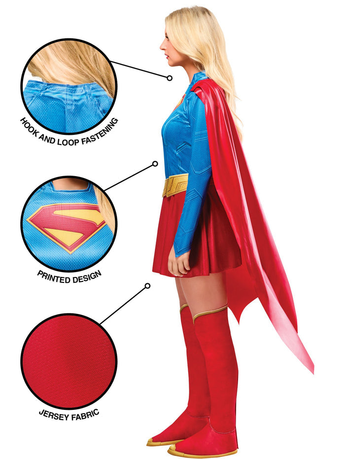 Supergirl Deluxe Womens Costume