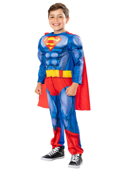 Superman Padded Kids Costume