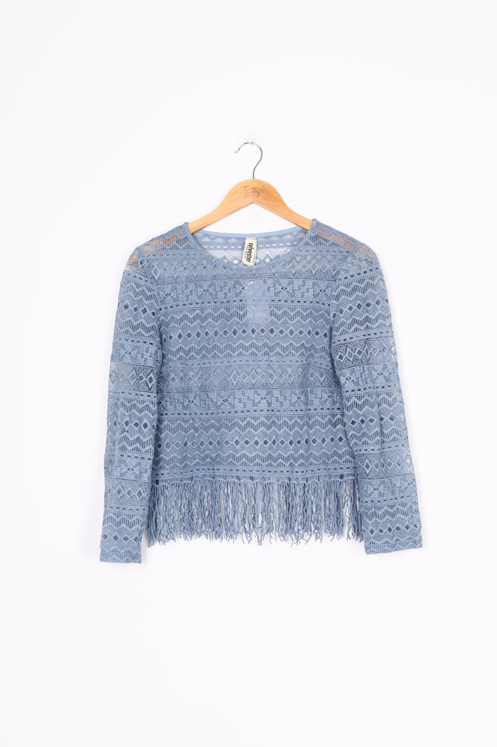 Sylvester New Zealand Womens Blue Top Size S
