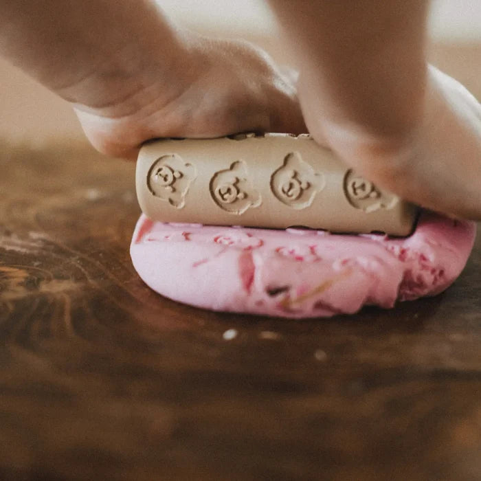 Teddy Bear Pattern Playdough Roller