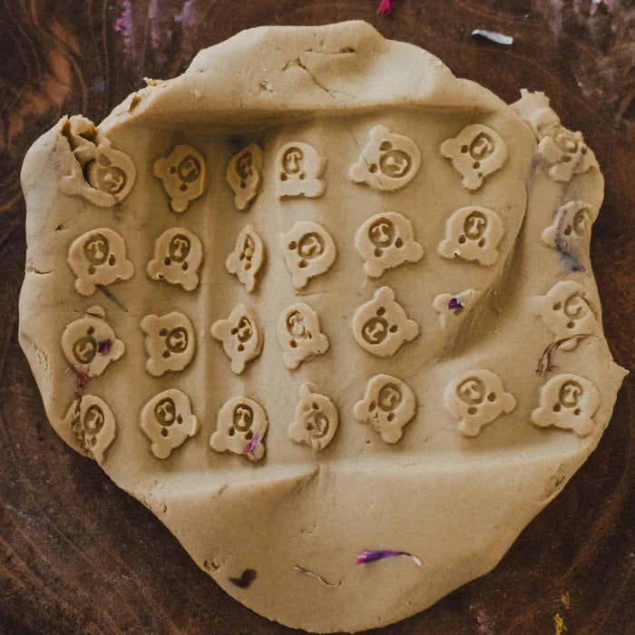 Teddy Bear Pattern Playdough Roller