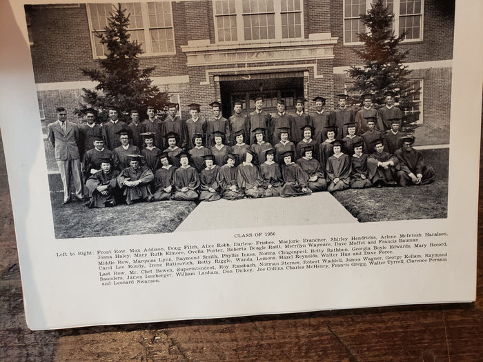 The 1950 CAMEL yearbook Campbell County High School, Gillette WY