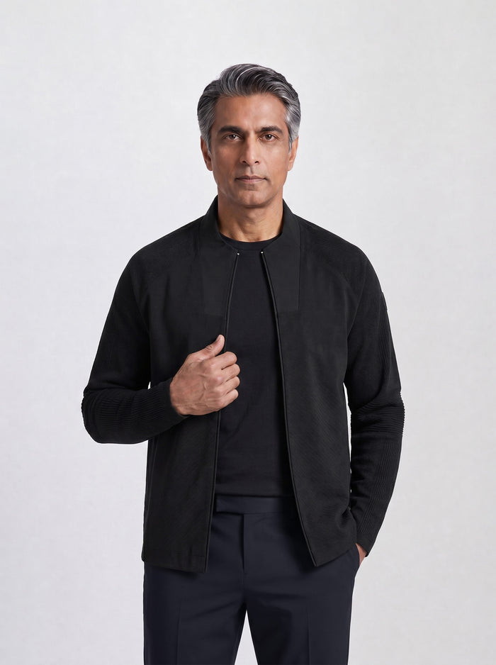 THE AIRTECH - BOMBER JACKET - BLACK