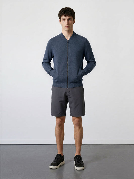 THE AIRTECH - BOMBER JACKET - BLUE BLEND