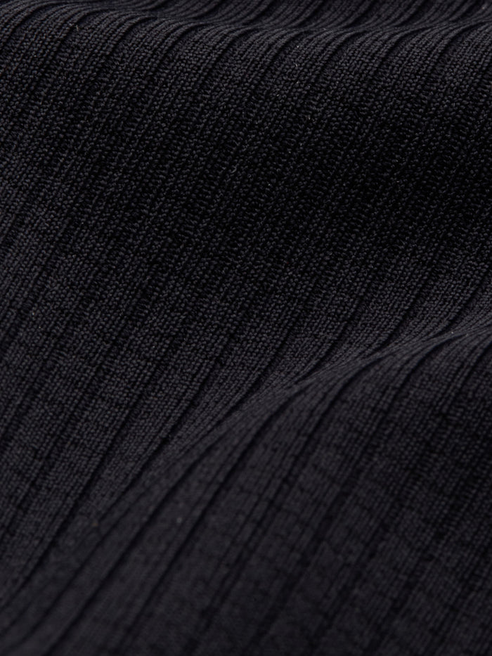 THE AIRTECH - SLIM FULL SHIRT - BLACK