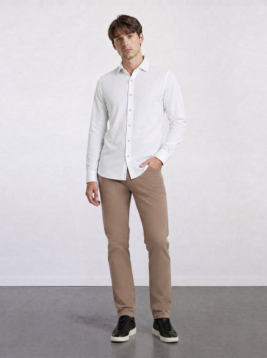 THE AIRTECH - SLIM FULL SHIRT - WHITE
