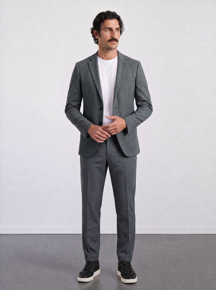 THE AIRTECH - SUPER SLIM BLAZER - GRAPHITE BLEND