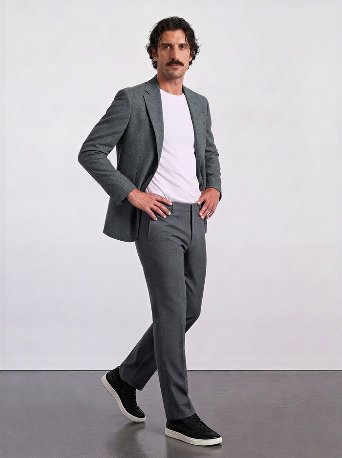THE AIRTECH - SUPER SLIM BLAZER - GRAPHITE BLEND