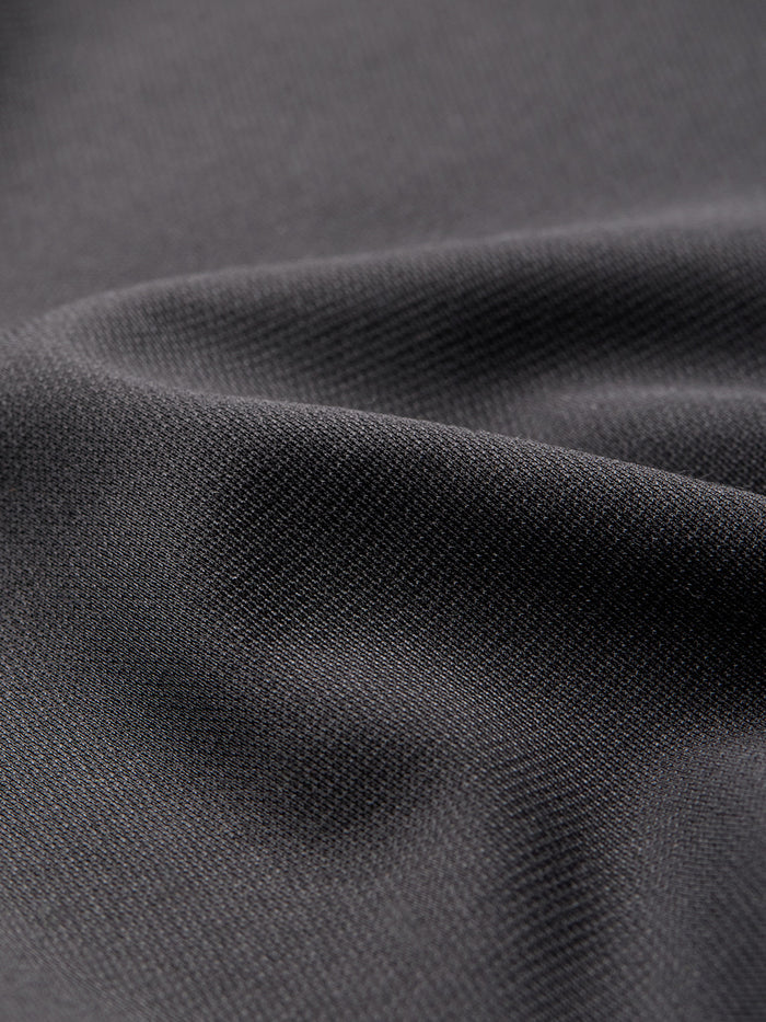 THE CLOUD SILK - SLIM POLO - BLACK