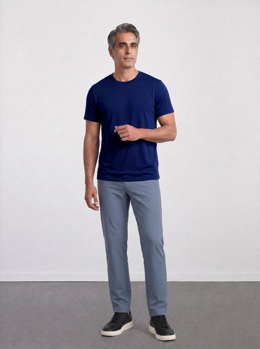 THE CLOUD SOFT - TEE - NAVY BLUE