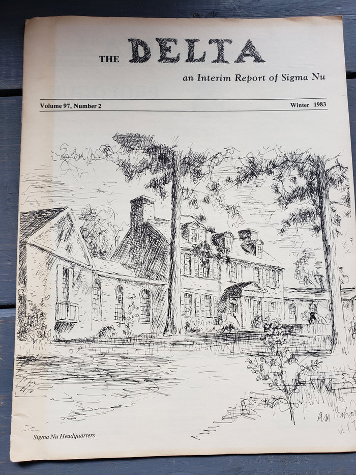 The Delta of Sigma Nu Winter 1983 issue