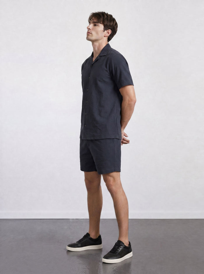 THE EASY - REGULAR SHIRT - NAVY BLUE