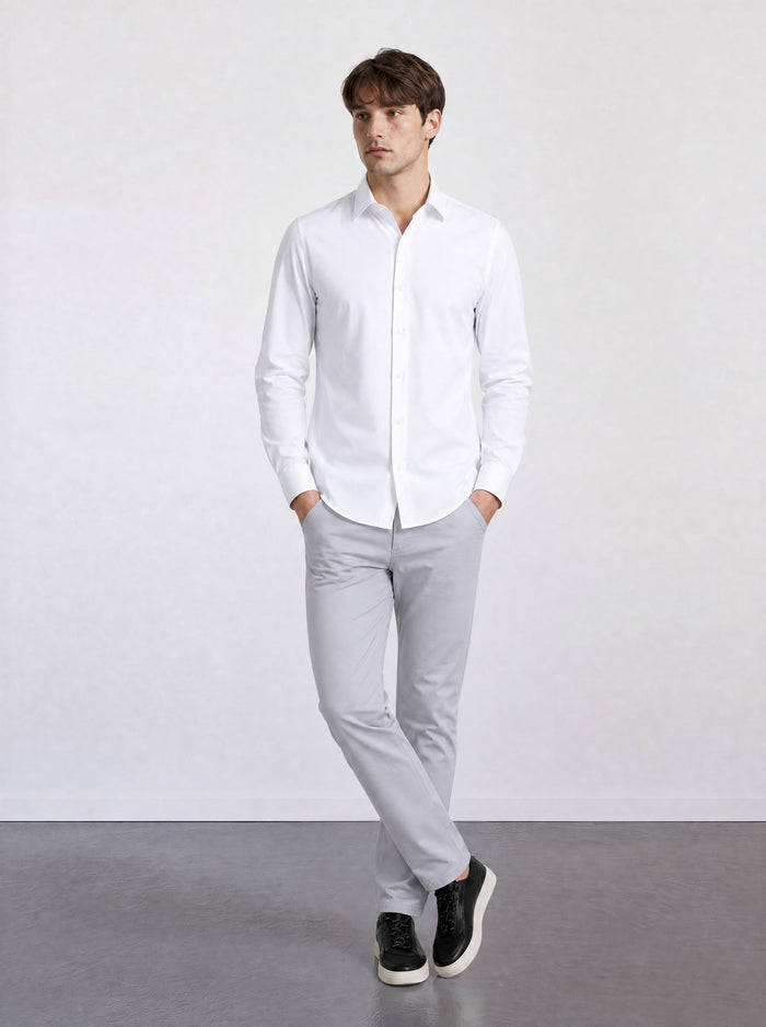 THE EASY - SLIM SHIRT - WHITE