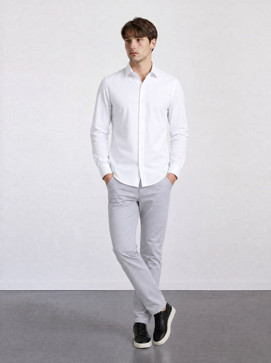 THE EASY - SLIM SHIRT - WHITE